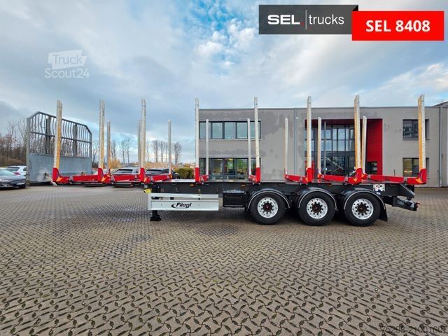 Remorque forestière à grumes FLIEGL SDS 390 / Liftachse
