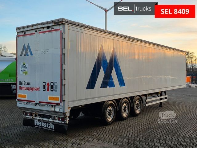 Semi-remorque à plancher roulant REISCH R24 / Liftachse / Alu-Felgen