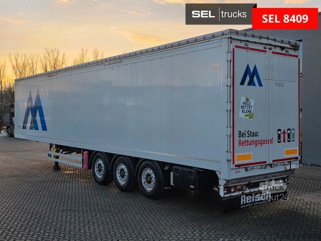 Semi-remorque à plancher roulant REISCH R24 / Liftachse / Alu-Felgen