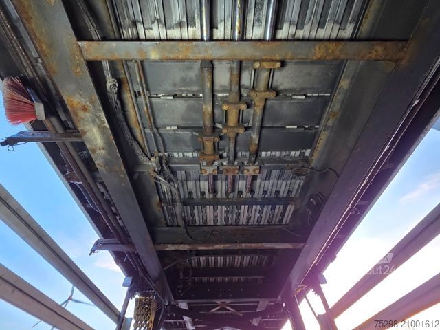 Semi-remorque à plancher roulant REISCH R24 / Liftachse / Alu-Felgen