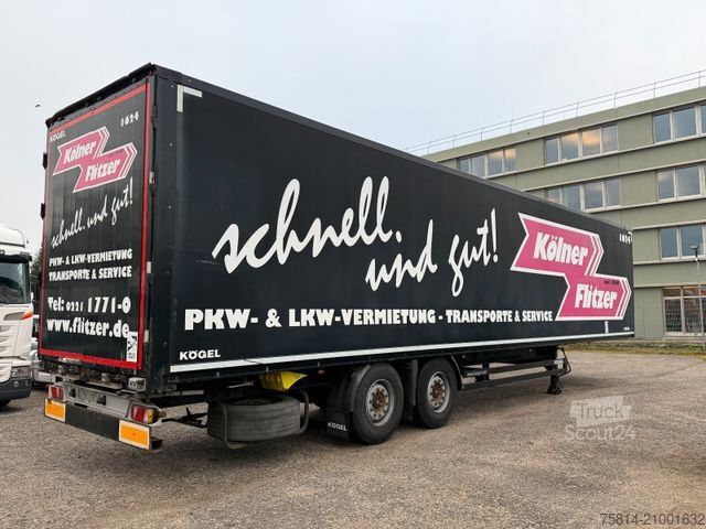 Semi-remorque fourgon KÖGEL SPKH 18, Koffer 2 Achs,Standard