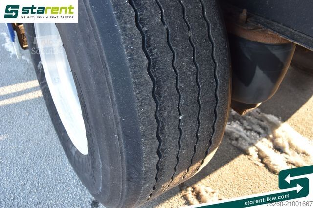 Otvorena poluprikolica sa ceradom BERGER Bordwandtautliner Light Alufelgen Liftachse