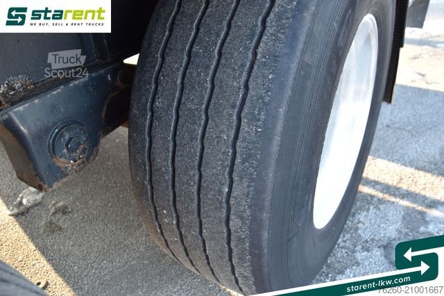 Otvorena poluprikolica sa ceradom BERGER Bordwandtautliner Light Alufelgen Liftachse