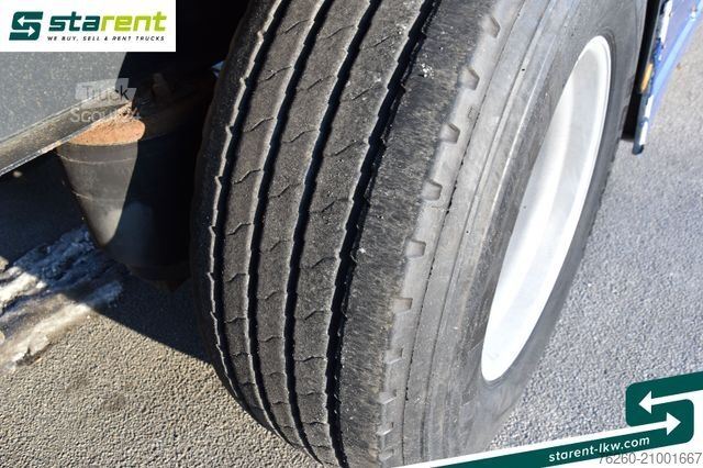 Otvorena poluprikolica sa ceradom BERGER Bordwandtautliner Light Alufelgen Liftachse