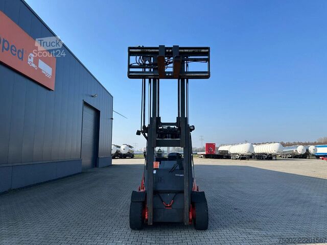 Forklift Linde H60D-02 / fork positioner / 6.000kg / duplex / ...