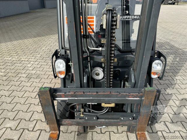 Gaffeltruck Linde E12-01 / SIDE SHIFT / DUPLEX