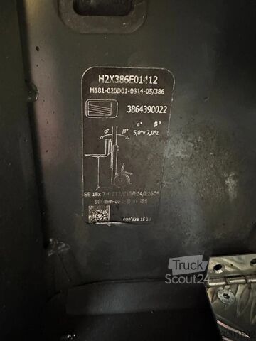 Gaffeltruck Linde E12-01 / SIDE SHIFT / DUPLEX