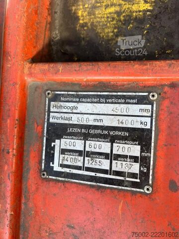 Gaffeltruck CESAB CBE 15T  CESAB CBE 15T electric / triplex / sid...