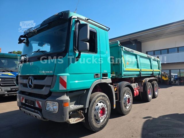 Trójstronna wywrotka MERCEDES-BENZ Actros 3544 / EPS / 8X4 / BORDMATIK
