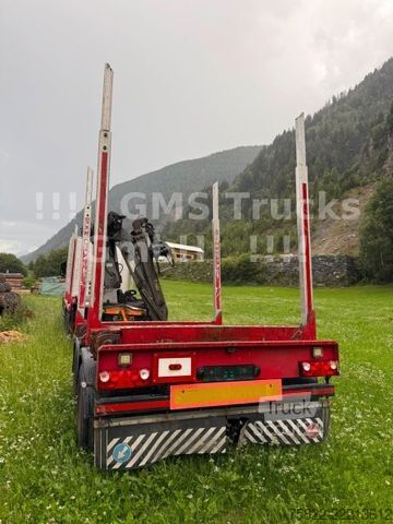 Nákladné vozidlo na prepravu dreva MAN TGS 33.500 / 6X6 ALLRAD / Manual+ Retarder