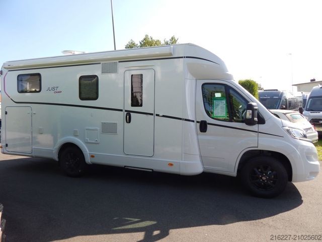 Half-integraal camper DETHLEFFS Just Camp T 7052 EB AB NOVEMBER 25+EINZELBETTEN+