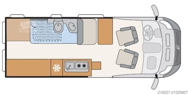 Camping-car DETHLEFFS Globetrail 590 C AB SOFORT +PDC+NAVI