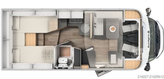 Camping-car semi-intégré SUNLIGHT T 67S Adventure Edition Winteraktion