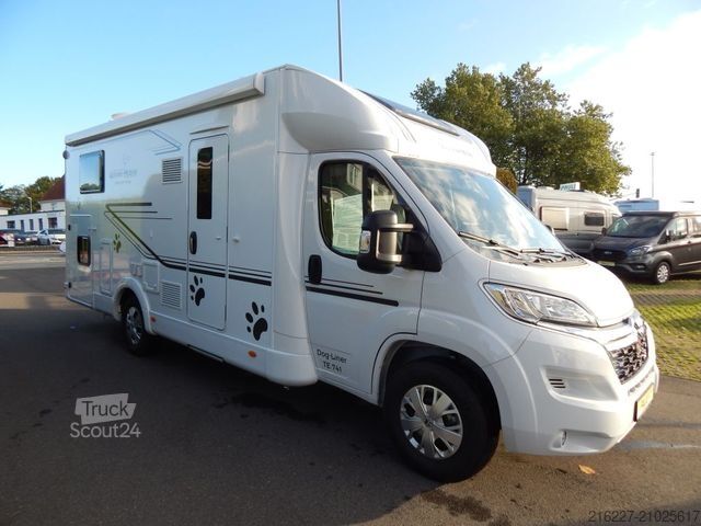 Half-integraal camper DETHLEFFS Dog-Liner TE 741 Hundekomfort+EINZELBETTEN