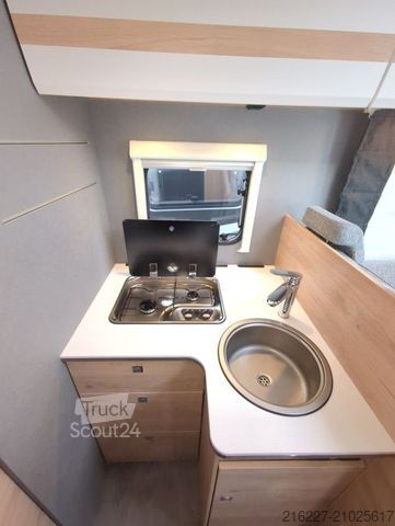 Half-integraal camper DETHLEFFS Dog-Liner TE 741 Hundekomfort+EINZELBETTEN