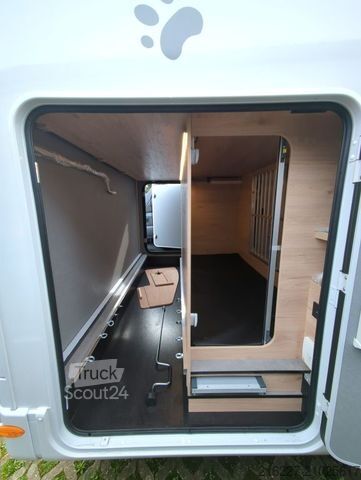 Half-integraal camper DETHLEFFS Dog-Liner TE 741 Hundekomfort+EINZELBETTEN