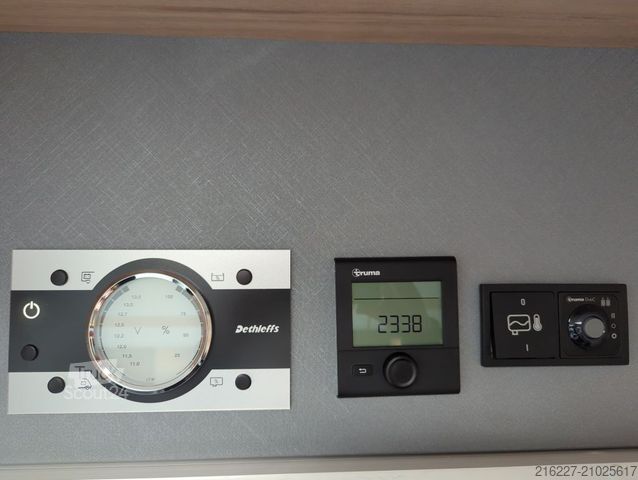 Half-integraal camper DETHLEFFS Dog-Liner TE 741 Hundekomfort+EINZELBETTEN