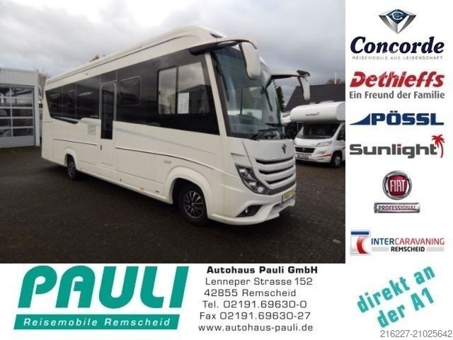 Integraal camper CONCORDE Charisma 910 MI VOLLAUSSTATTUNG+SONDERPREIS