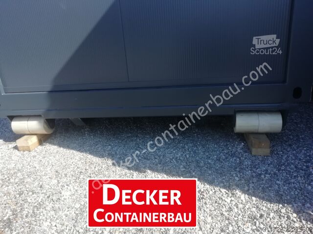жилой контейнер Decker Containerbau Kombicontainer auf ABR,20 ft halb Büro