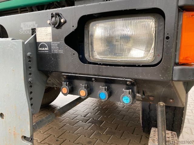 Tipvogn MAN LE 10.220 4x4 BB | 3x Sitze*Hydraulik & Schild