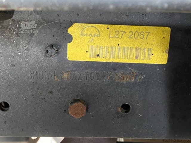 Tipvogn MAN LE 10.220 4x4 BB | 3x Sitze*Hydraulik & Schild