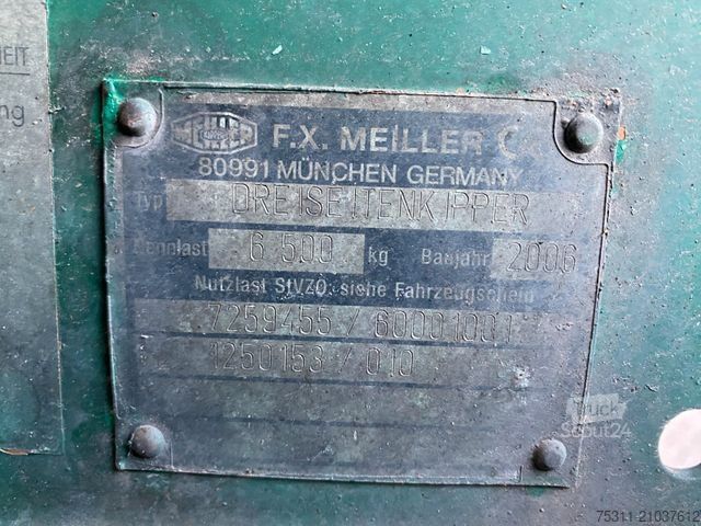 Driezijdige kipper MAN LE 10.220 4x4 BB | 3x Sitze*Schild & Hydraulik