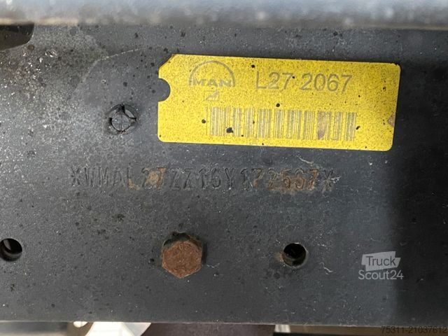 Tre-sidet tipbil MAN LE 10.220 4x4 BB | 3x Sitze*Schild & Hydraulik