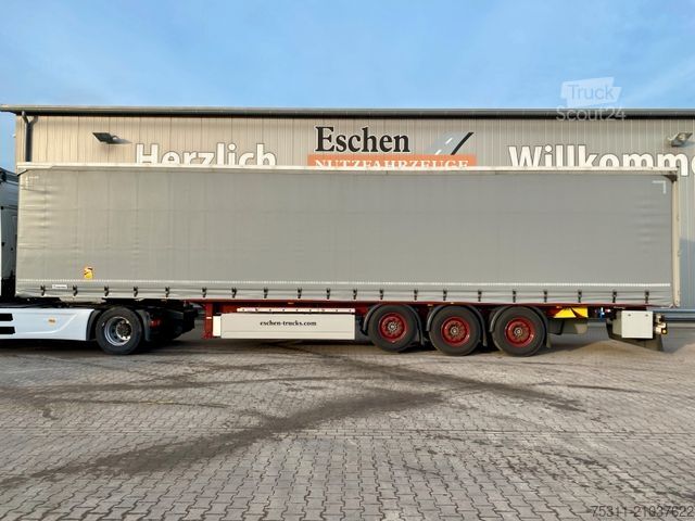 Open oplegger met zeil KRONE SDP 27 | Profi Liner*Hubdach*Palettenkasten