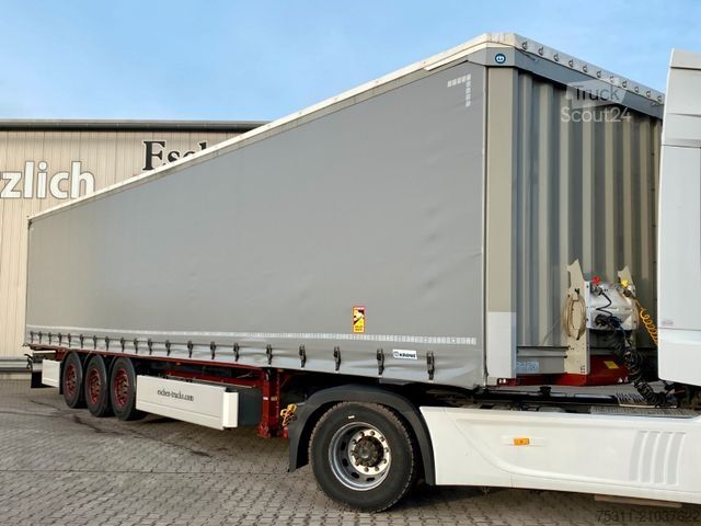 Open oplegger met zeil KRONE SDP 27 | Profi Liner*Hubdach*Palettenkasten