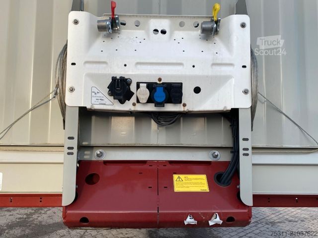 Open oplegger met zeil KRONE SDP 27 | Profi Liner*Hubdach*Palettenkasten