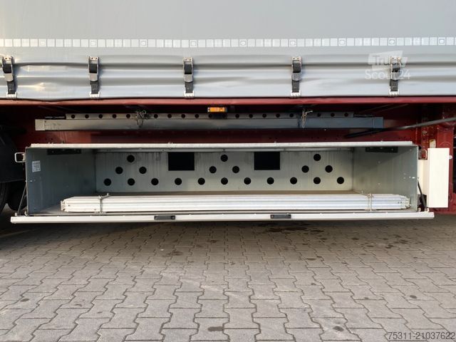 Open oplegger met zeil KRONE SDP 27 | Profi Liner*Hubdach*Palettenkasten