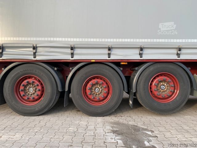 Open oplegger met zeil KRONE SDP 27 | Profi Liner*Hubdach*Palettenkasten