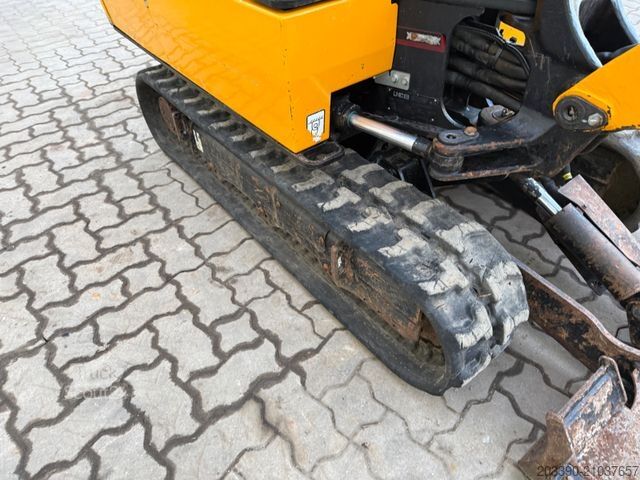Mini-pelle JCB 16C-1 /2022 BJ/ 969 H / verbr. Laufwerk/2xLöffel