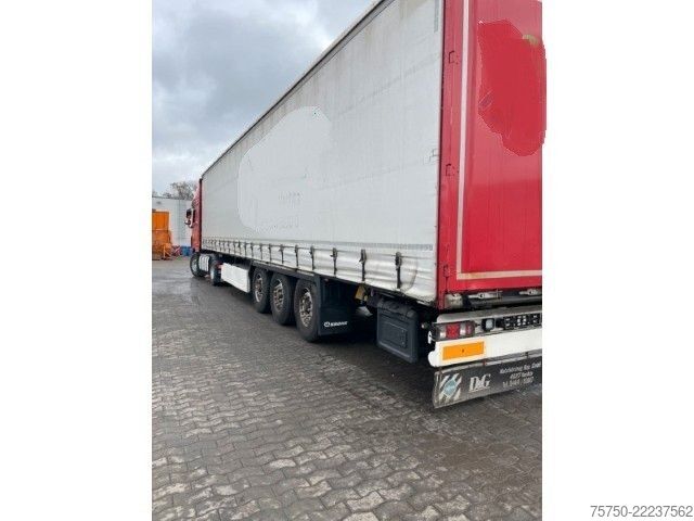Otvorený náves s plachtou KRONE SD Schiebeverdeck, BPW, Edscha, Portaltüren