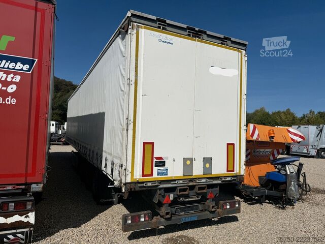 مقطورة نصفية مفتوحة مع قماش مشمع KRONE SD Schiebeverdeck, BPW, Edscha, Portaltüren