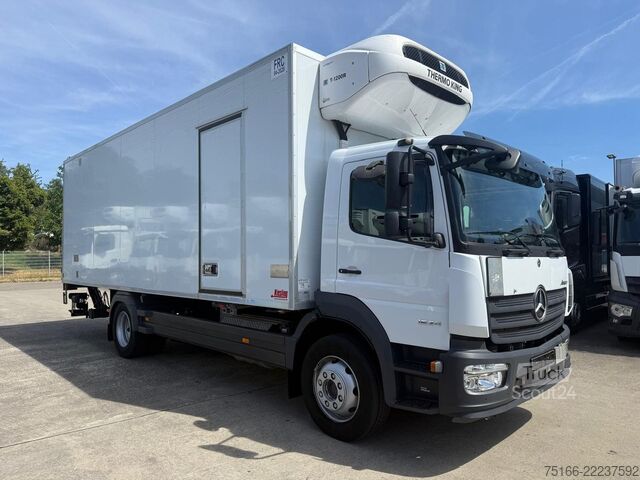 Camion frigorific MERCEDES-BENZ ATEGO 1524 L Tiefkühlkoffer 7,45 m LBW MBB 1,5 T