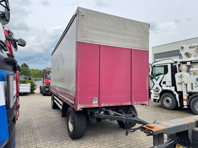 Open aanhangwagen met zeil KRONE AZP 2-acher BPW Pritsche+Plane TÜV Neu TOP