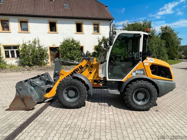 Колісний навантажувач LIEBHERR L506 COMPACT G8 Radlader 4IN1-Schaufel u. Gabel