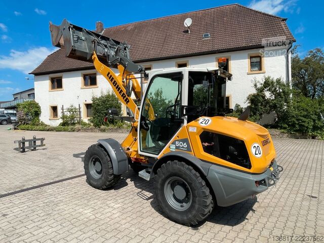Колісний навантажувач LIEBHERR L506 COMPACT G8 Radlader 4IN1-Schaufel u. Gabel