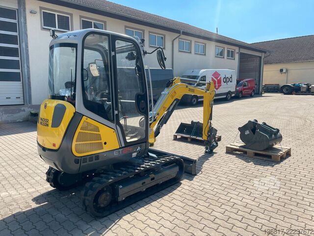 Εκσκαφέας ερπυστριοφόρος WACKER NeusonET24 MS03 Powertilt Lasthaken 2xTL, 1x GRs