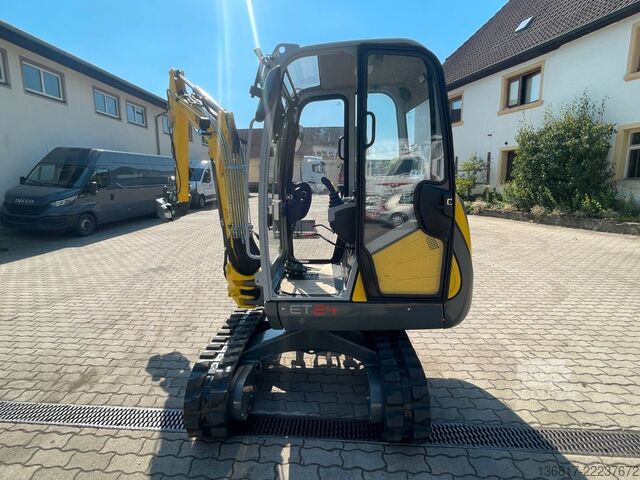 Εκσκαφέας ερπυστριοφόρος WACKER NeusonET24 MS03 Powertilt Lasthaken 2xTL, 1x GRs