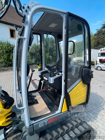 Εκσκαφέας ερπυστριοφόρος WACKER NeusonET24 MS03 Powertilt Lasthaken 2xTL, 1x GRs