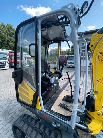 Εκσκαφέας ερπυστριοφόρος WACKER NeusonET24 MS03 Powertilt Lasthaken 2xTL, 1x GRs