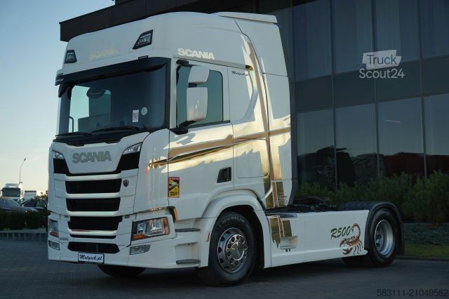 Tracteur routier standard SCANIA R 500 / RETARDER / 2021 ROK / PO KONTRAKCIE SER