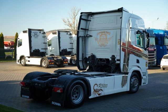 Tracteur routier standard SCANIA R 500 / RETARDER / 2021 ROK / PO KONTRAKCIE SER