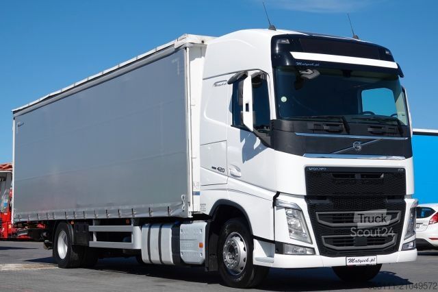 Camion jumbo VOLVO FH 420 / 4x2 / SOLÓWKA / FIRANKA 9.10 M / I-PARK