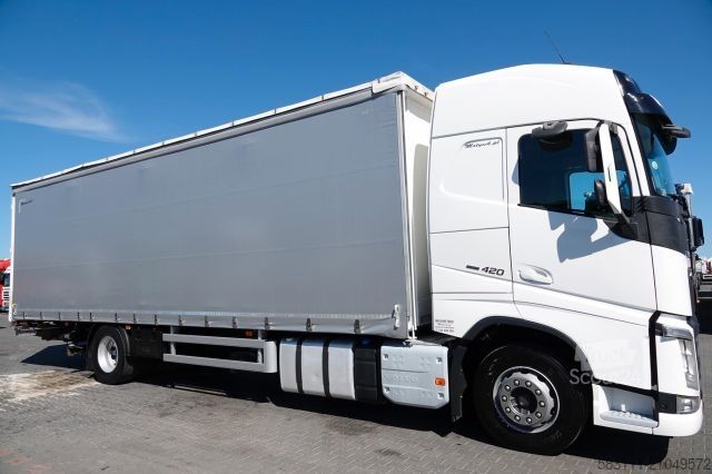 Camion jumbo VOLVO FH 420 / 4x2 / SOLÓWKA / FIRANKA 9.10 M / I-PARK