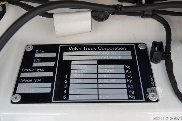 Camion jumbo VOLVO FH 420 / 4x2 / SOLÓWKA / FIRANKA 9.10 M / I-PARK