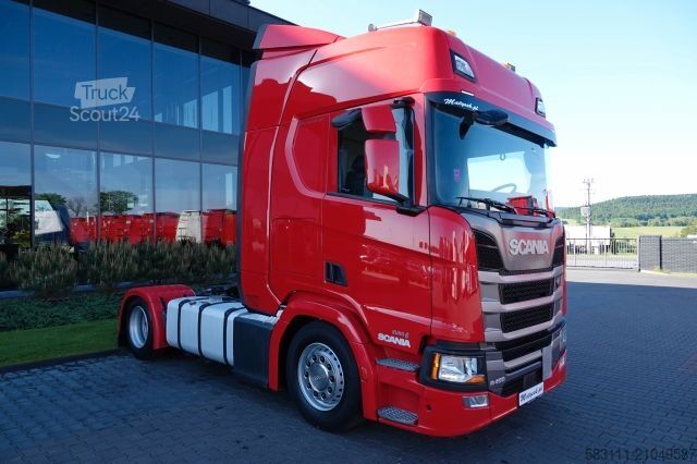 Tracteur routier standard SCANIA R 450 / LOWDECK / MEGA / OPONY 100% /  2021  / 