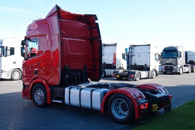 Tracteur routier standard SCANIA R 450 / LOWDECK / MEGA / OPONY 100% /  2021  / 